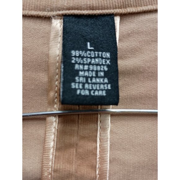 Vintage Kikit Jeans Womens Corduroy Blazer Jacket Large Tan Academia Preppy - Picture 6 of 10